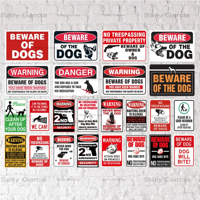 Предупреждающие жестяные знаки металлическая пластина с винтажным рисунком