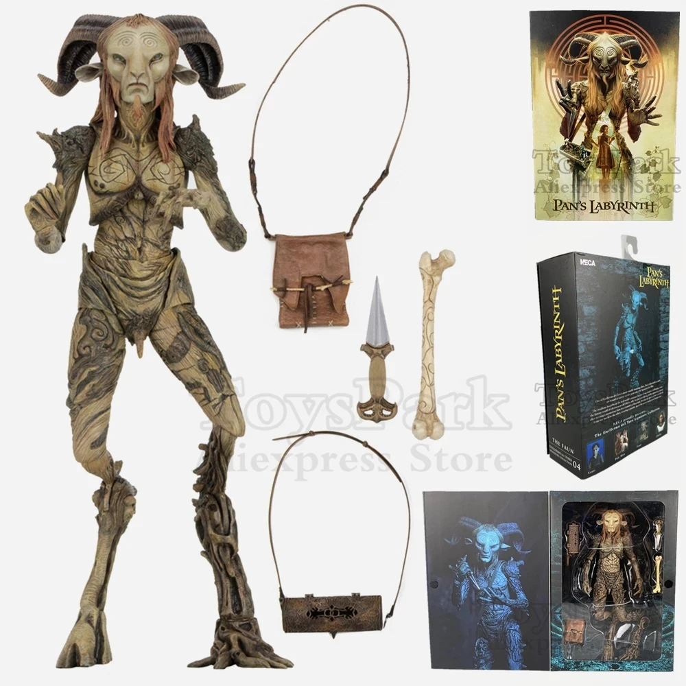 

NECA Pan God Faun Goat Monster Faon 7-inch movable doll Full Set Action Figure For Collection