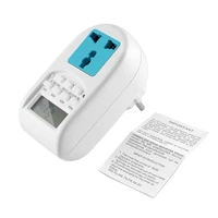 eu plug new energy saving timer programmable electronic timer socket digital timer household appliances for home devices