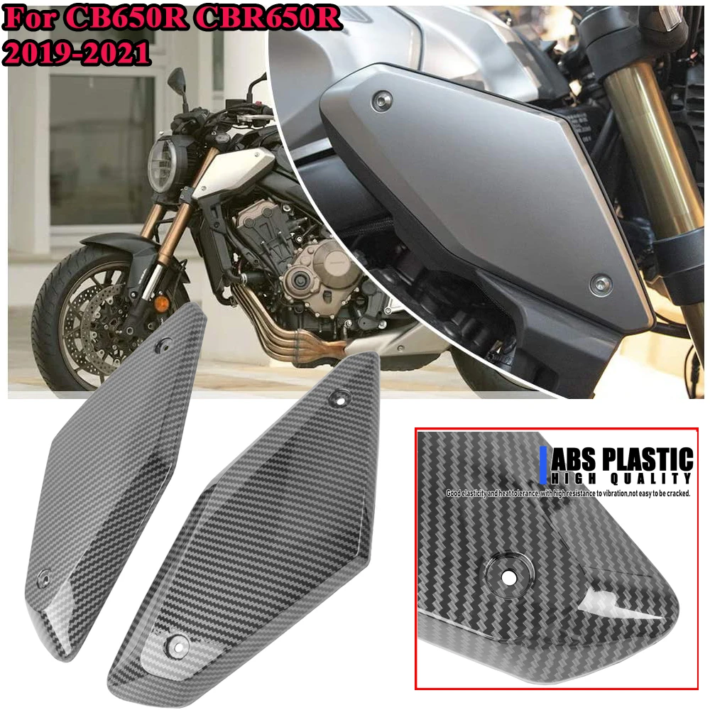 

Мотоцикл углеродное волокно Рама боковая панель Крышка корпуса протектор обтекателя Для Honda CB650R CB 650R CBR650R 2019 2020 2021 CBR 650R