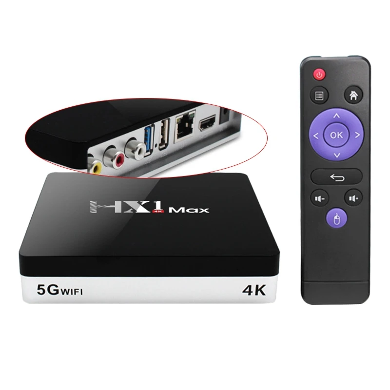 

ТВ-приставка HFES HX1 Max, Android 2,4, 2 + 16 ГБ, RK3318