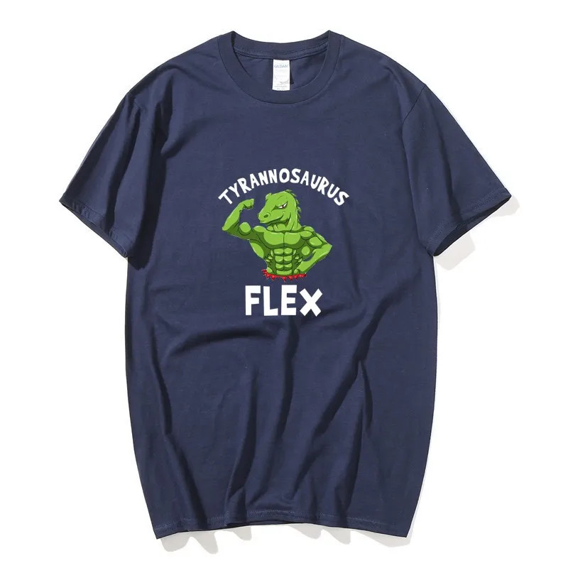 

Fitness Workout Motivation Tyrannosaurus Flex T-shirt men's T-shirt shirt summer top T-shirt short-sleeved T-shirt T-shirt men