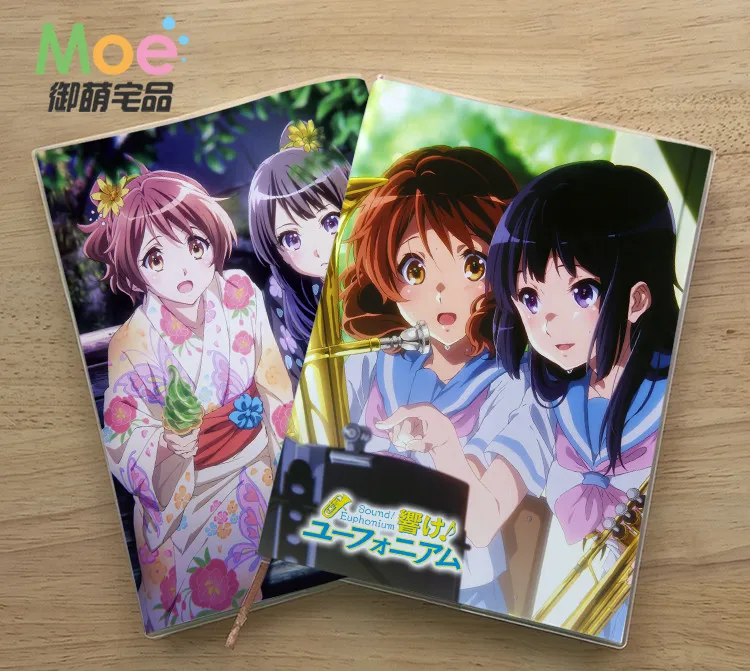 

Anime Hibike! Euphonium Figure Student Notebook Delicate Eye Protection Notepad 6699 Diary Memo Gift