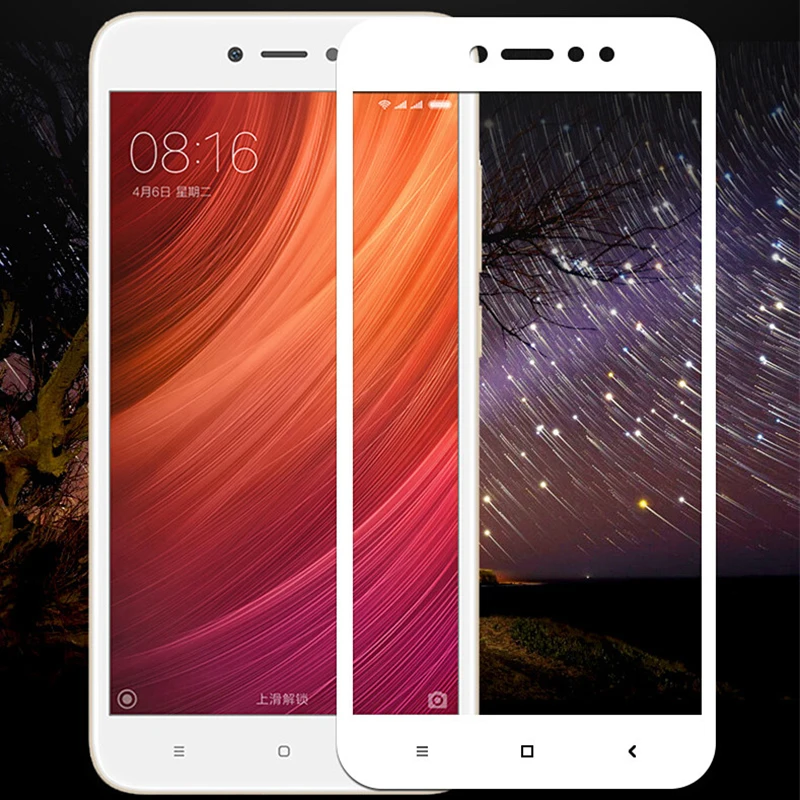 Полное покрытие закаленное стекло для Xiaomi Redmi Note 5A Prime чехол Pro 16G 32G 64G защитная
