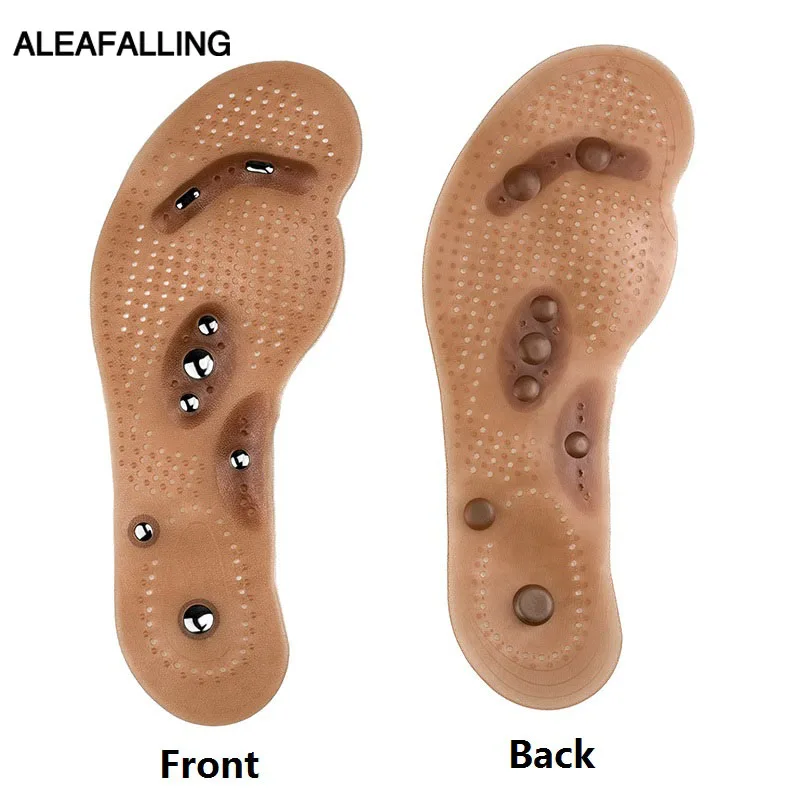 Aleafalling Магнитная Терапия Массажная стелька для здоровья акупунктурное