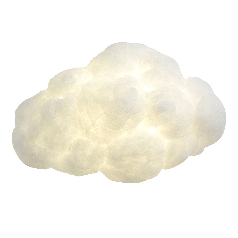 Креативная светодиодная настенная лампа в виде облака современный светильник из