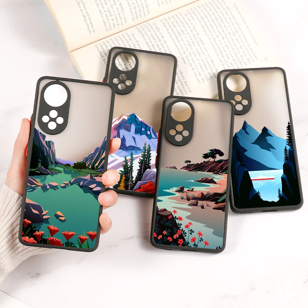 

Case for Honor 50 8X 10X Lite 20 9A Huawei P30 P40 Lite P Smart 2021 Y9 Prime 2019 Y9 Y6 2019 Y6p 2020 Mate 30 40 P50 Cover Capa