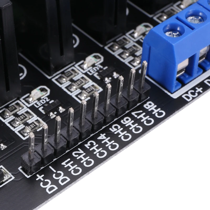 

5V Solid State Relay 5V Module 8 Way High and Low Trigger DC 8 Way
