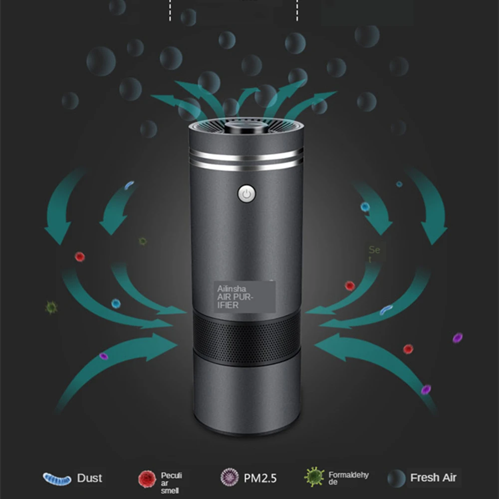 

B-LIFE Anti-Virus Sterilization Disinfection Machine Air Purifier Desktop Cleaner with 3-in-1 True HEPA Filter for Home Bedroom