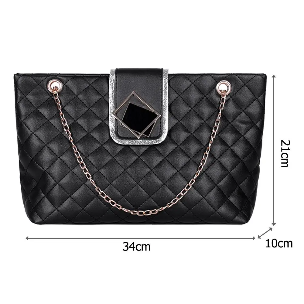 

Hot Sale Handbags Solid Color Wear-resistant Simple PU Leather Women Shoulder Bag Pure Color Totes Elegant Travel Handbags