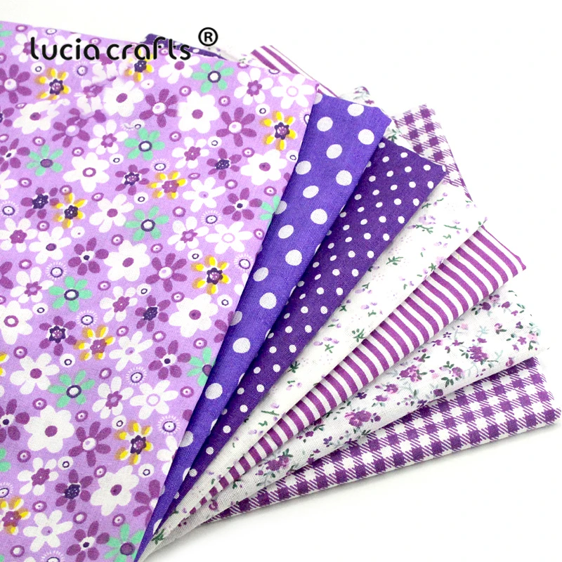 Lucia crafts 50*50 см хлопчатобумажные ткани с принтом стеганые для лоскутного шитья