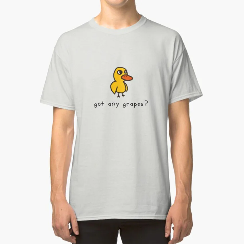 Got Any Grapes ? T - Shirt Duck Song Got Any Grapes Bom Bom Bom Waddle Waddle Lemonade Duck Internet Nostalgia Meme