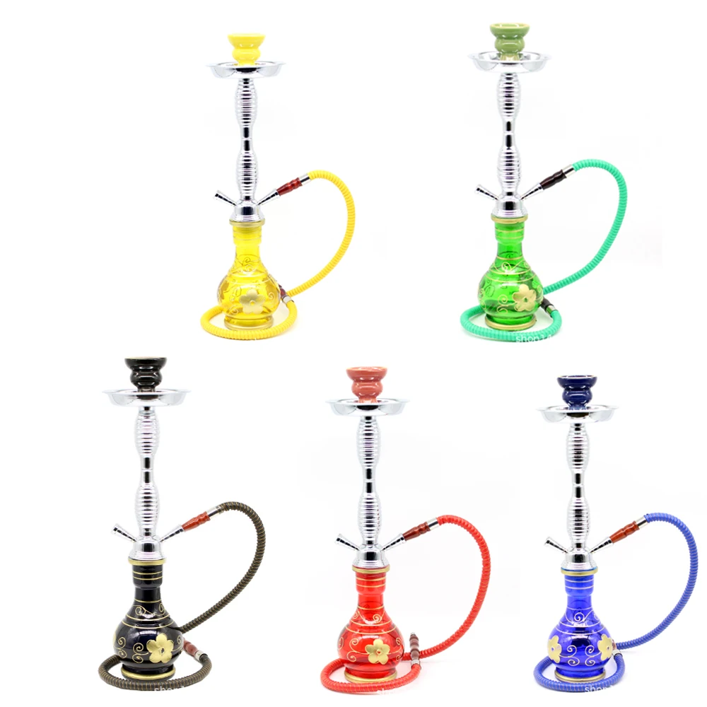 1 шт. Стекло кальян высотой 54 см трубка для кальяна с Керамика чаша шланг