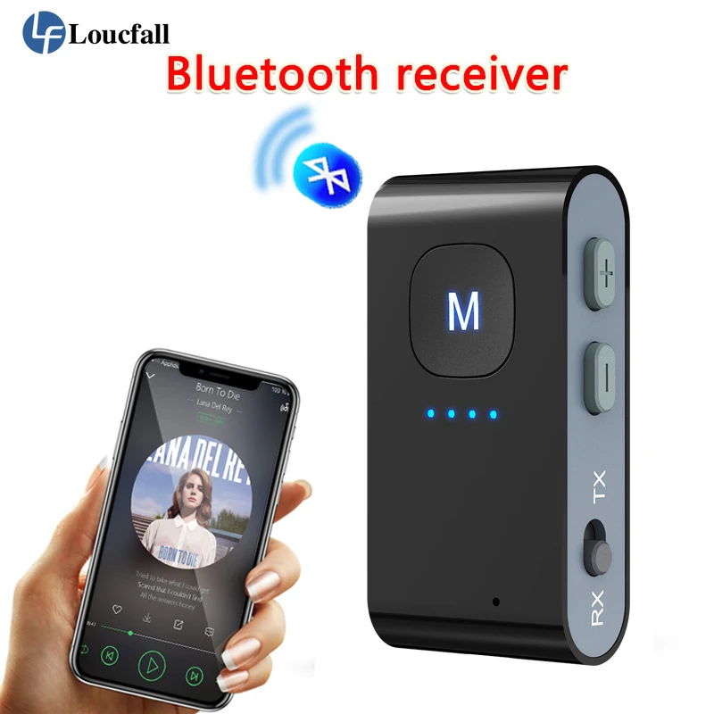 

Автомобильный Aux Bluetooth адаптер 3,5 мм разъем аудио Bluetooth 5,0 автомобильный комплект беспроводной гарнитуры приемник для телефона передатчик му...