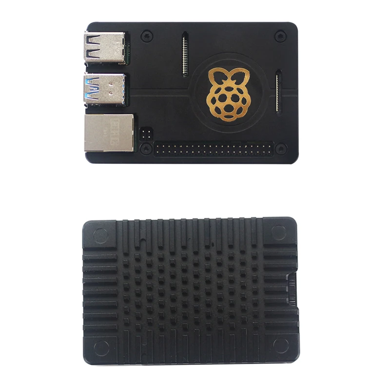 Корпус Raspberry Pi 4 из алюминиевого сплава ультратонкий металлический корпус с ЧПУ