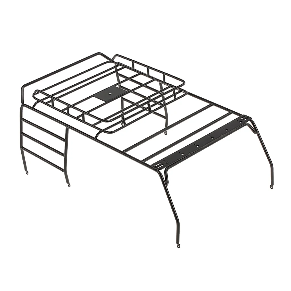 1/10 RC Rock Crawlers Body Roof Rack металлический багаж для Axial SCX10|Детали и аксессуары| |