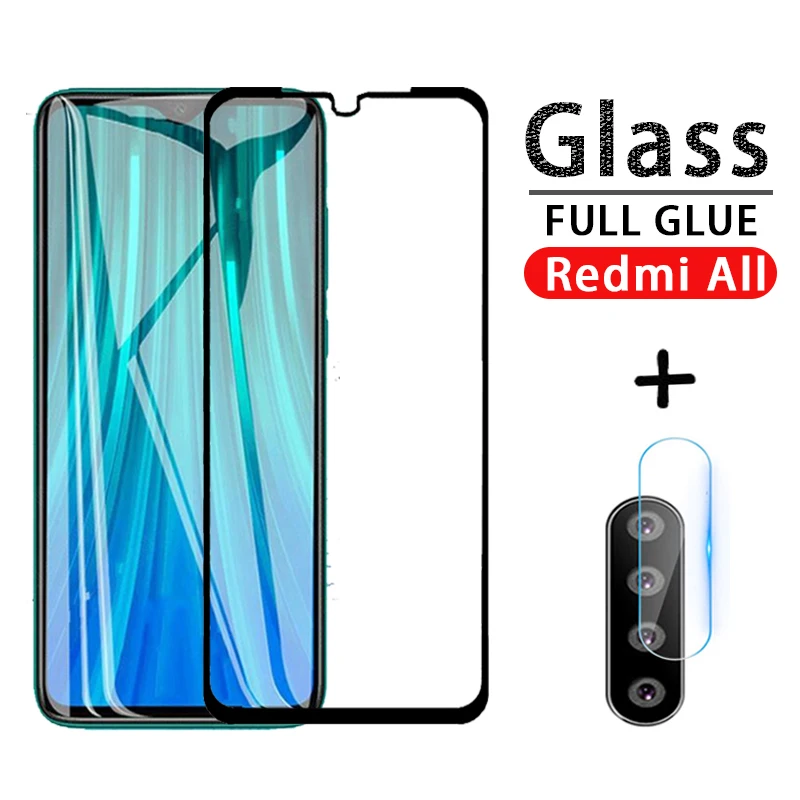 Защитное стекло для Xiaomi Redmi Note 6 7 8 Pro защита экрана и пленка объектива камеры Note8 K20