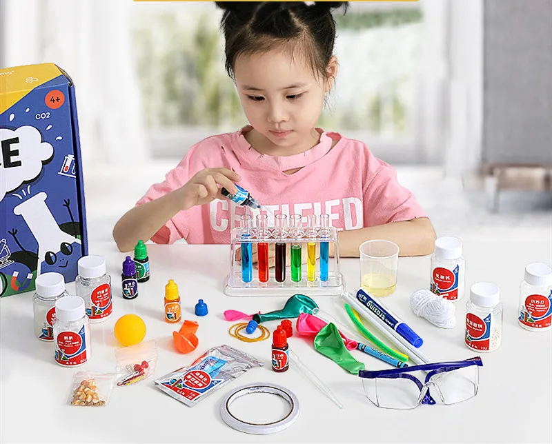 Детский Маленький ЭКСПЕРИМЕНТАЛЬНЫЙ НАБОР сделай сам ручной работы для учеников