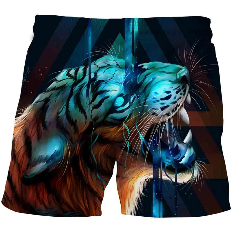 

New Fashion Summer Children Shorts For Animals Wolf Boy3D Short Toddler Kids Beach Short Casual Sports Pants Boy Girl
