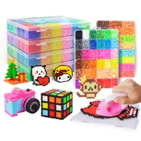 24 72 colors 5mm hama beads iron beads diy puzzles 2 6mm education beads 100 quality guarantee perler fuse beads diy toy