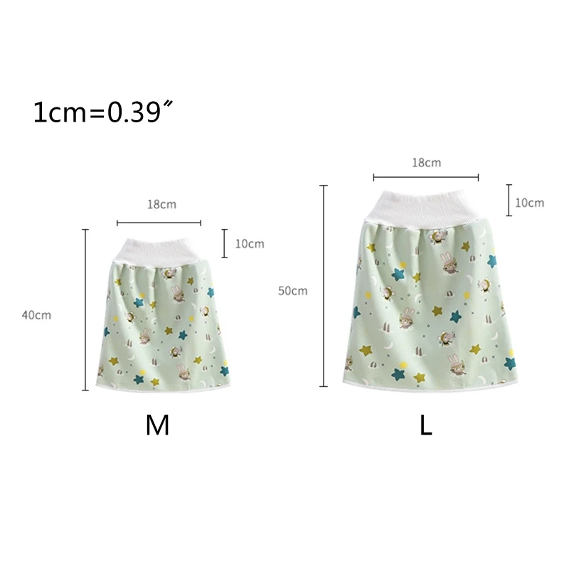 

2 in 1 Comfy Infants Baby Diaper Skirt Waterproof Absorbent Washable Shorts Toddler Potty Training Nappy Pants Kids Gifts