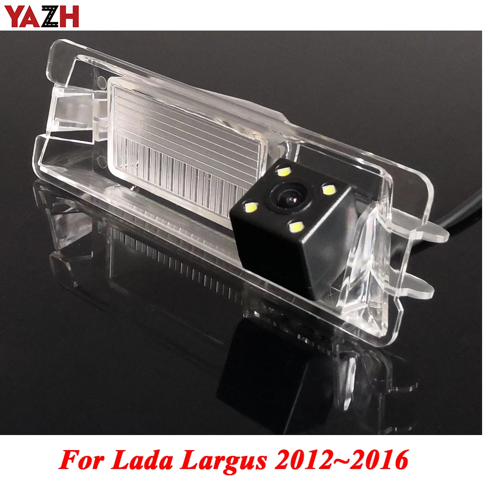 YAZH для Lada Largus 2012 2013 2014 2016 HD CCD камера ночного видения заднего вида Автомобильная