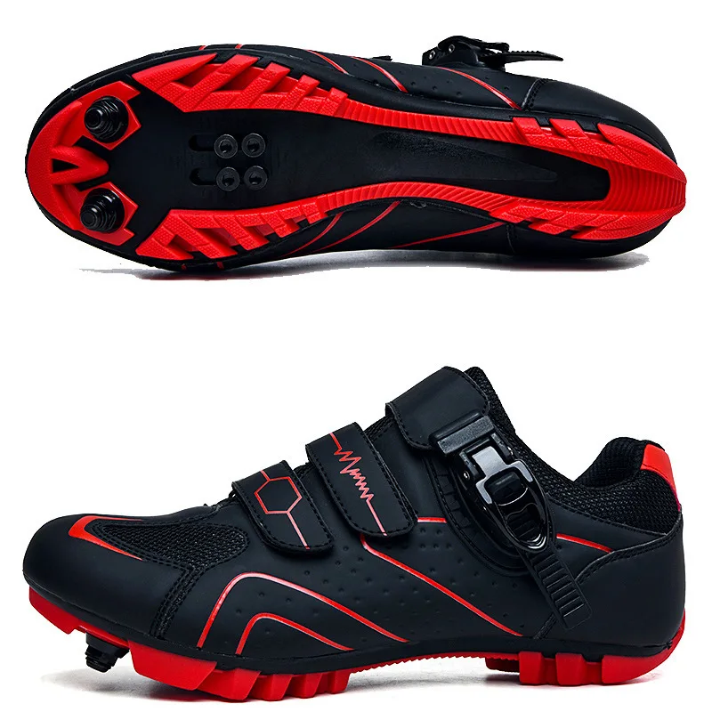 

Cycling Shoes Men Road Bicycle Sneakers Luminous Outdoor Sport Ultralight Sapatilha Ciclismo Hombre Self-Locking Spd Bike Shoes
