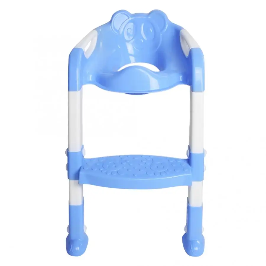 2 Colors Baby Potty Training Seat Children's Potty Baby Toilet Seat With Adjustable Ladder Infant Toilet Training Folding Seat