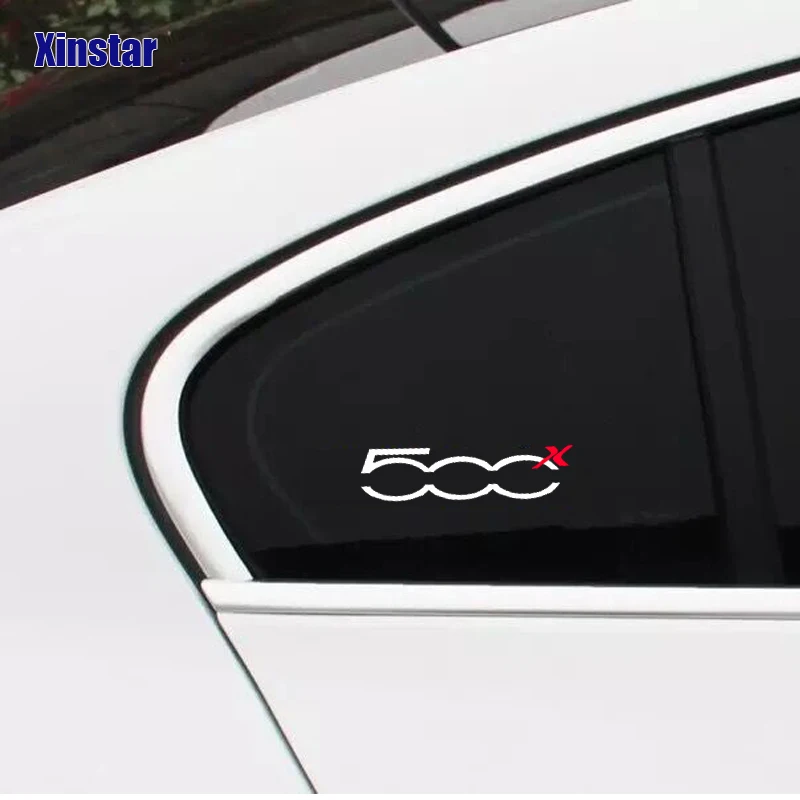 Наклейка на окна автомобиля Fiat 500x 2 шт. | Автомобили и мотоциклы