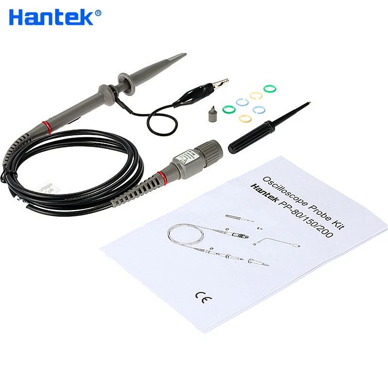 Щупы осциллографа Hantek щупы для 100 МГц 1X 10X цифровой мультиметр щуп | Инструменты