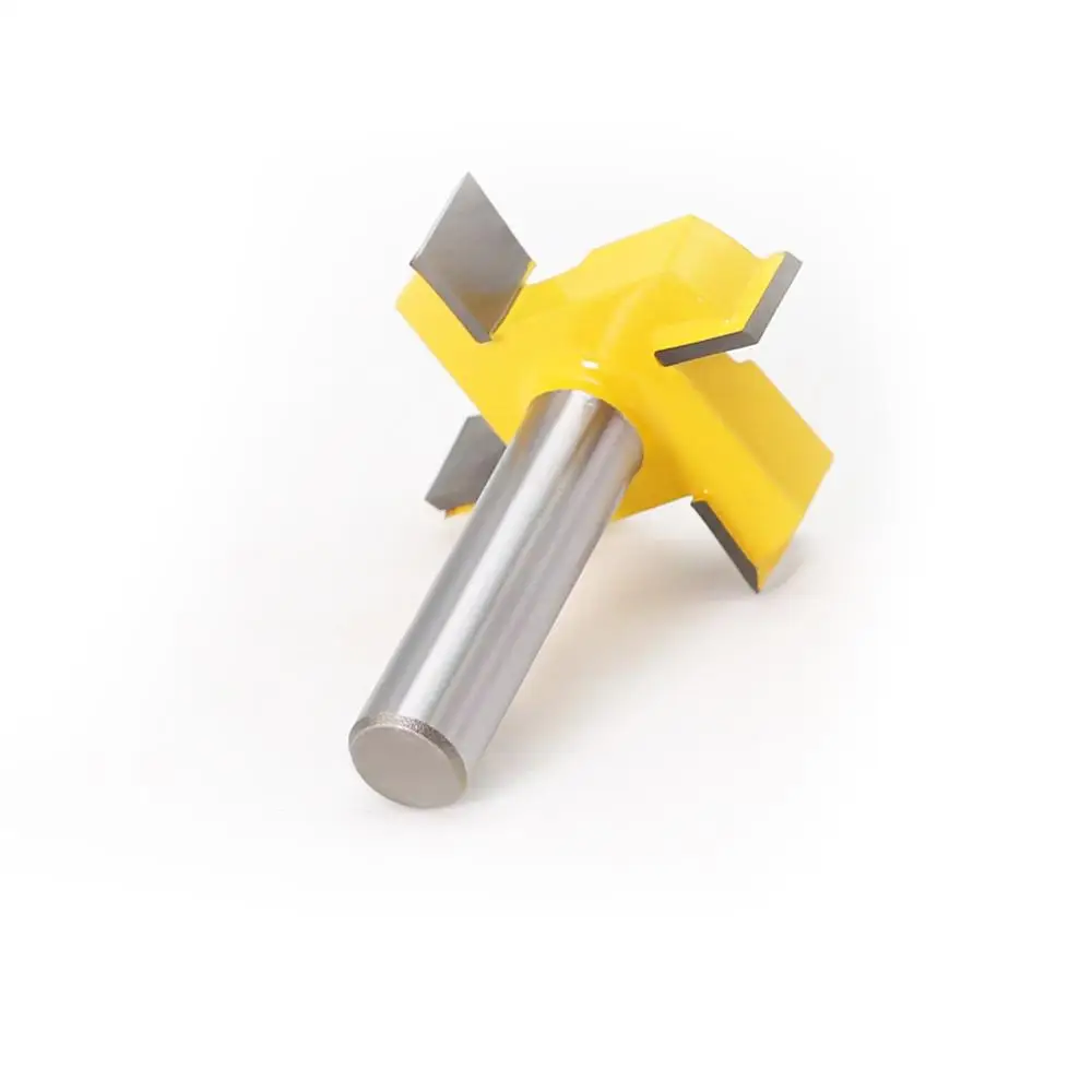 

3pcs 12MM 1/2inch Shank Tongue & Groove Joint Assemble Router Bits 3/4" stock T-Slot Tenon Cutter Milling for Wood Woodworking