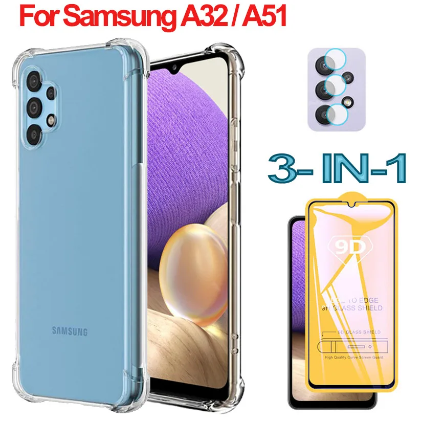 

Sansung A32 Case For Samsung A32 5g SmartPhone Cases Samsung A51 Silicone Case Galaxy a 32 A 51 Galaxia A32 Shockproof Back Cover Samsung Galaxy A32 Global Version