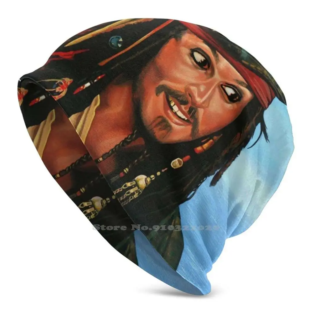 

Спортивная непродуваемая шапка с изображением капитана, Повседневная шапка с изображением Джонни Депп, черного жемчуга