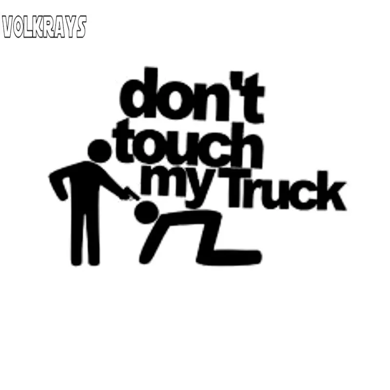 Volkrays креативные автомобильные стикеры Don't Touch My Truck аксессуары для мотоциклов