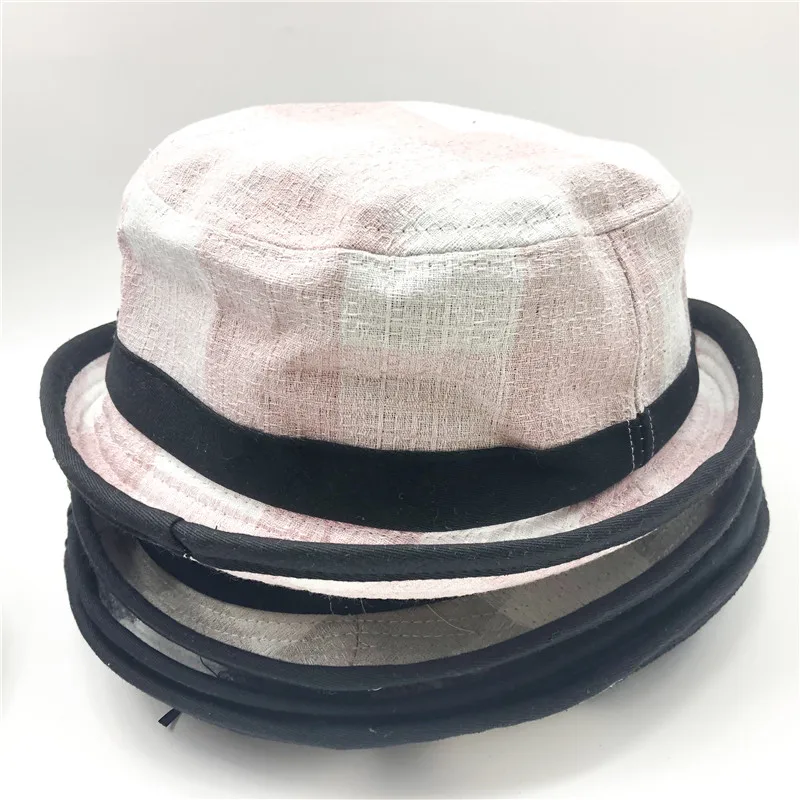 

Шляпа мужская в стиле ретро, уличная Панама, кепка в клетку, джазовая, Классическая, для взрослых, весна-лето