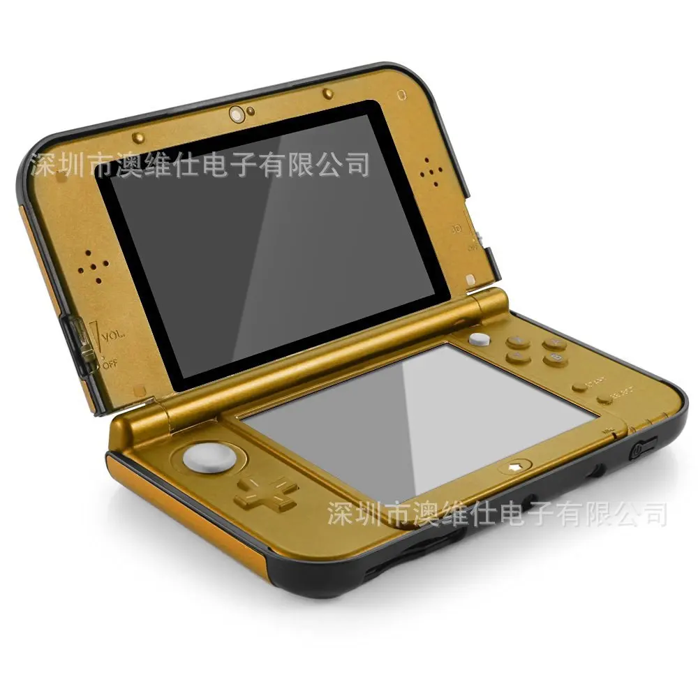 Напрямую от производителя продажи nintendo 3DS LL металлический защитный чехол 3DS XL Разделение Тип Пластик Алюминий Чехол 9-Цвет