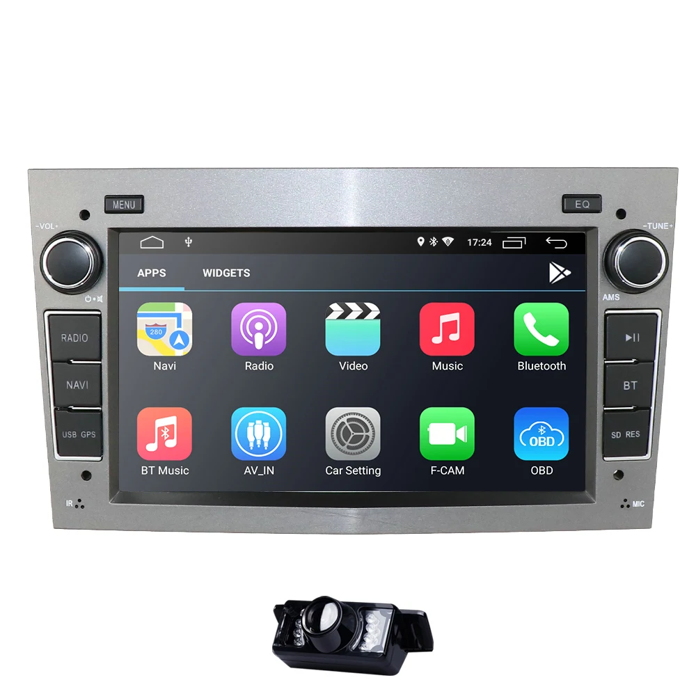 Hizpo android 9,0 автомобильный dvd для Opel Vauxhall Astra Meriva Vectra Antara Zafira Corsa Agila gps радио видео WIFI мультимедийный проигрыватель