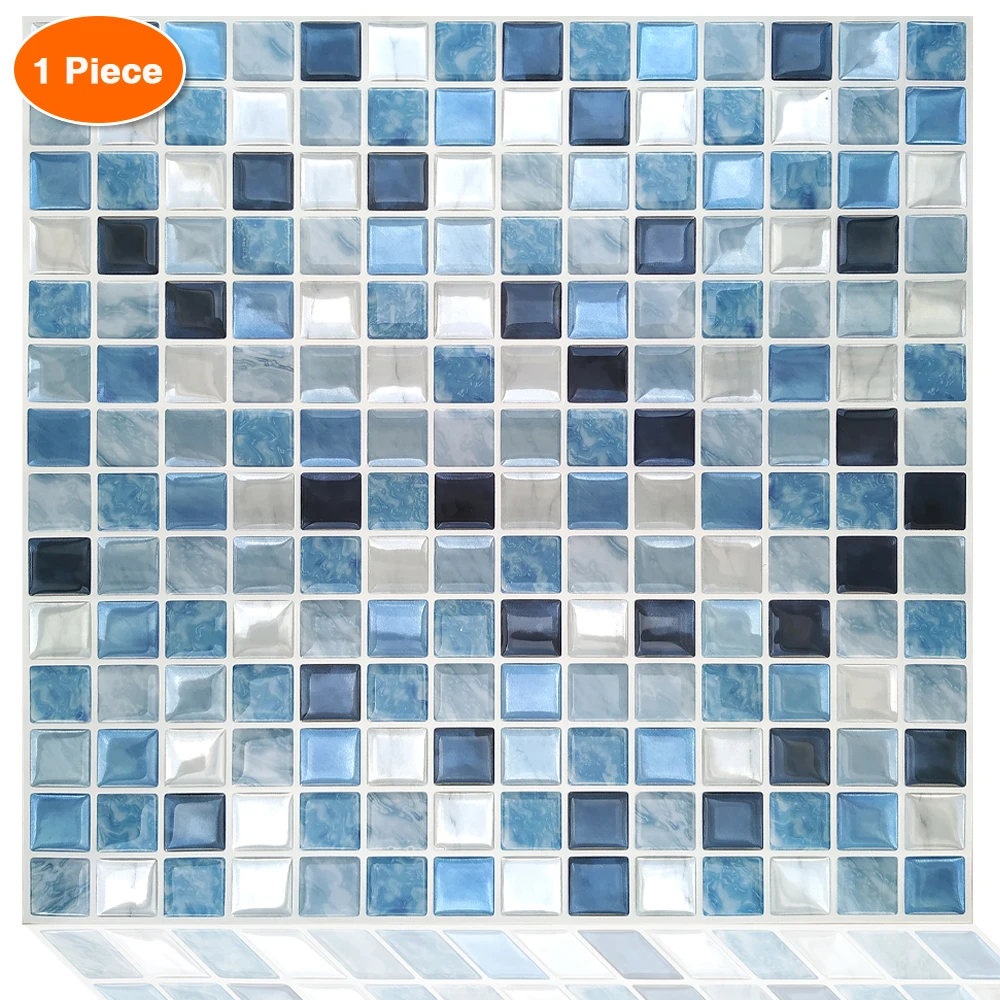 Самоклеящаяся виниловая мозаичная плитка Fancytiles для кухни Наклейки на стену 