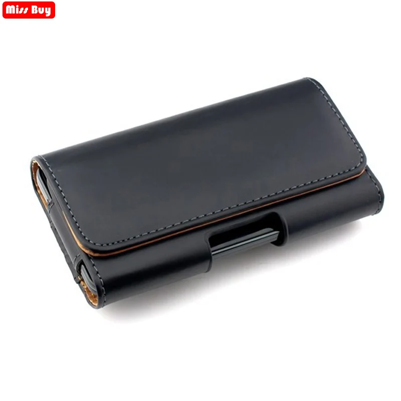 Universal Casual Leather Phone Pouch For Huawei P40 Lite P50 Pro P30 Pro P20 Lite P10 P9 P8 Cover Waist Holster Bag Belt Case