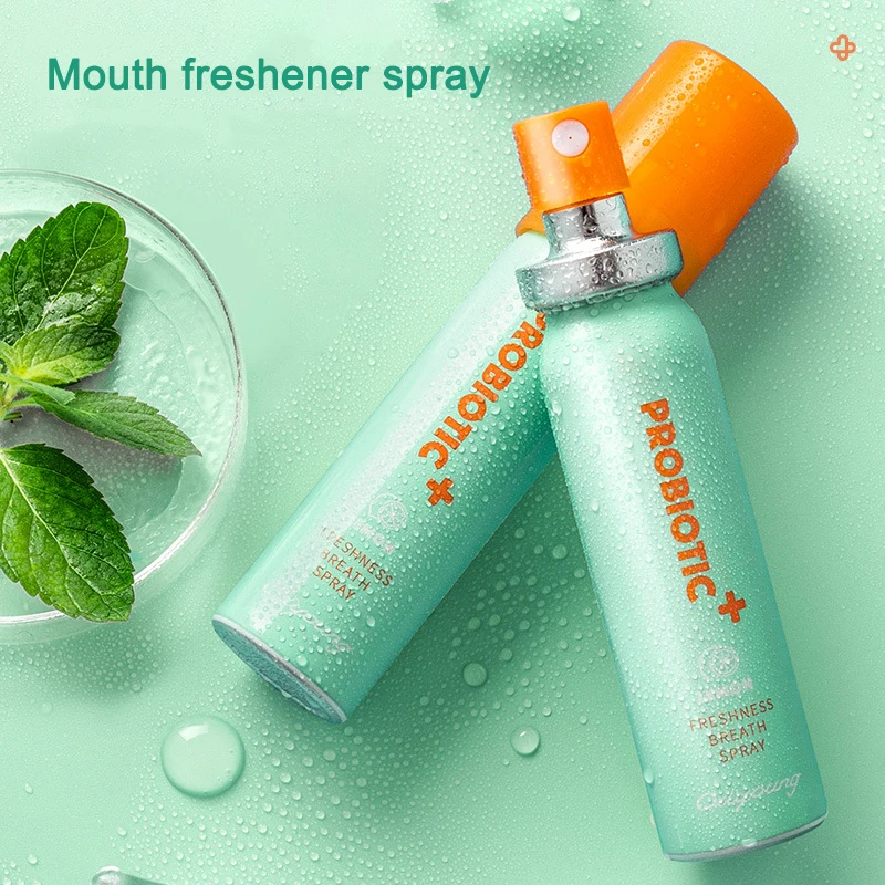 

Fresh Breath Mouth Freshener Spray Lemon Mint Citrus Odor Lasting Portable for Removing Bad Breath Small Portable NN Besprühen.