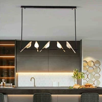 modern magpie chandelier lighting home decor bird ceiling chandelier nordic decoration hanging suspension
