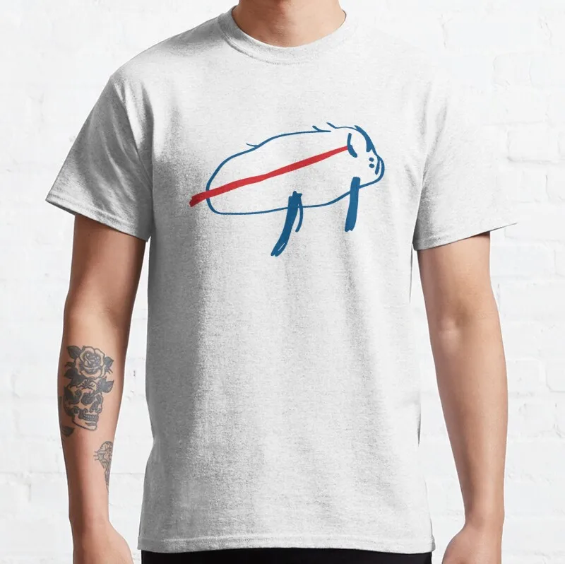 New Josh Allen Potato New York Football Classic T-Shirt T Shirt Print Printer S-5Xl Cotton Tee Shirt