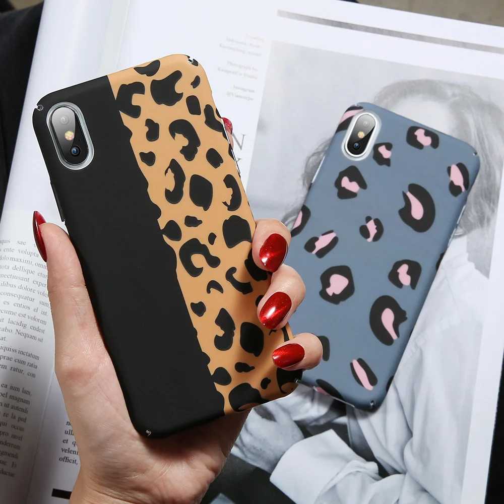 Чехол для чехол на айфон 7 6 s 8 xr KISSCASE сексуальный леопардовый Телефон iPhone 6s Ультра