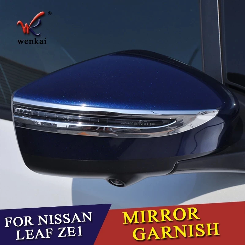 

Наклейка на боковое зеркало заднего вида для Nissan Leaf ZE1 2017 2018 2019 Kicks 2016-2018