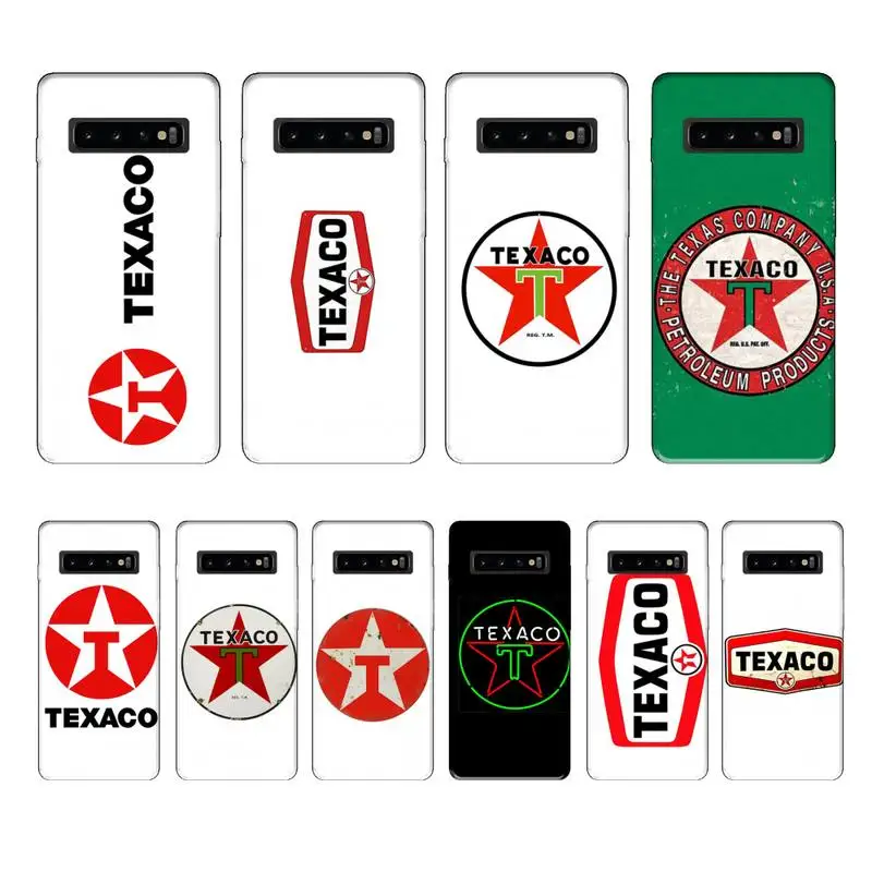 Американский нефтяной Тексако чехол coque fundas etui для samsung galaxy A10 A20 A30S A40 A50 A51 A70 A71 note 8 9