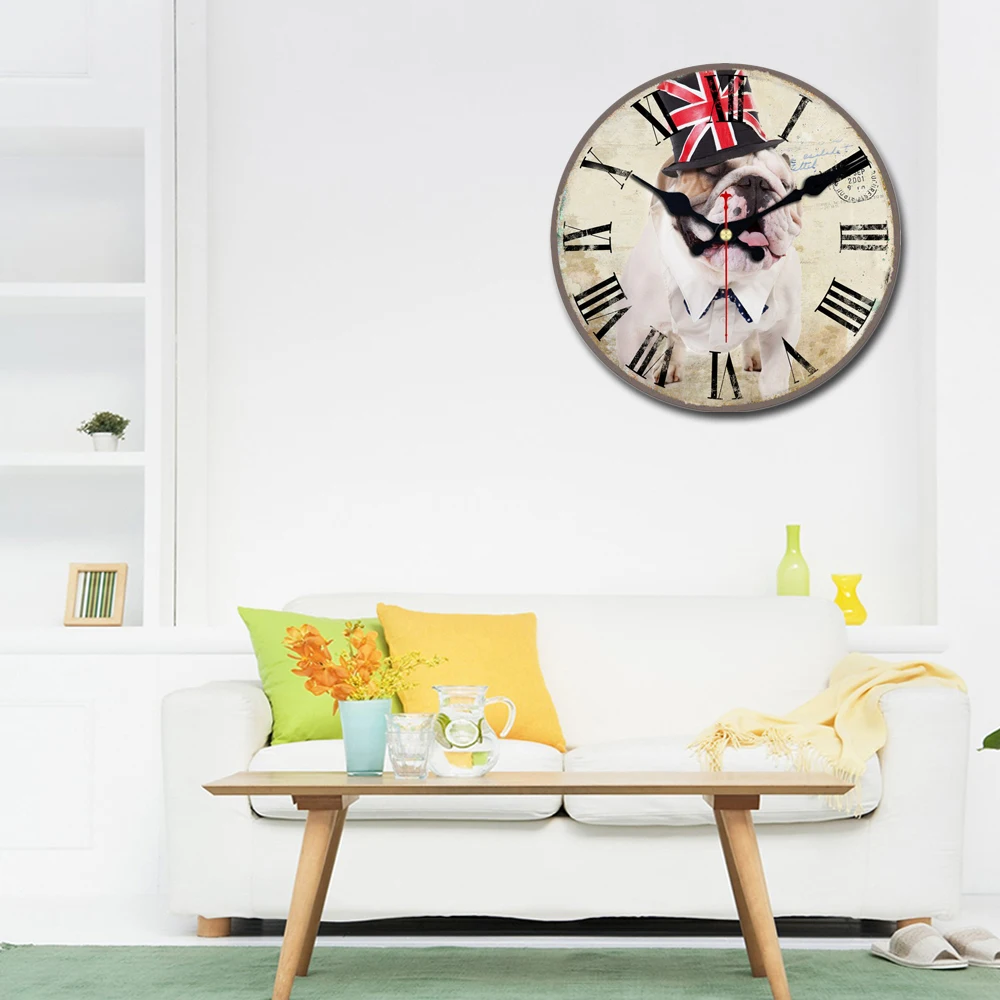 Часы WONZOM в современном стиле деревянные картонные часы круглые Настенные для