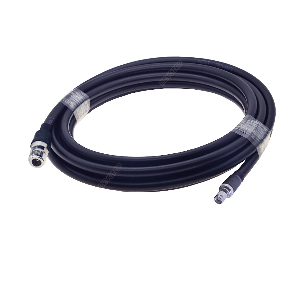 N Female to SMA Male LMR400 Cable 50 Ohm Low Loss RF Coax Pigtail Jumper for Helium Hotspot Bobcat Miner Lora Fiberglass Antenna |