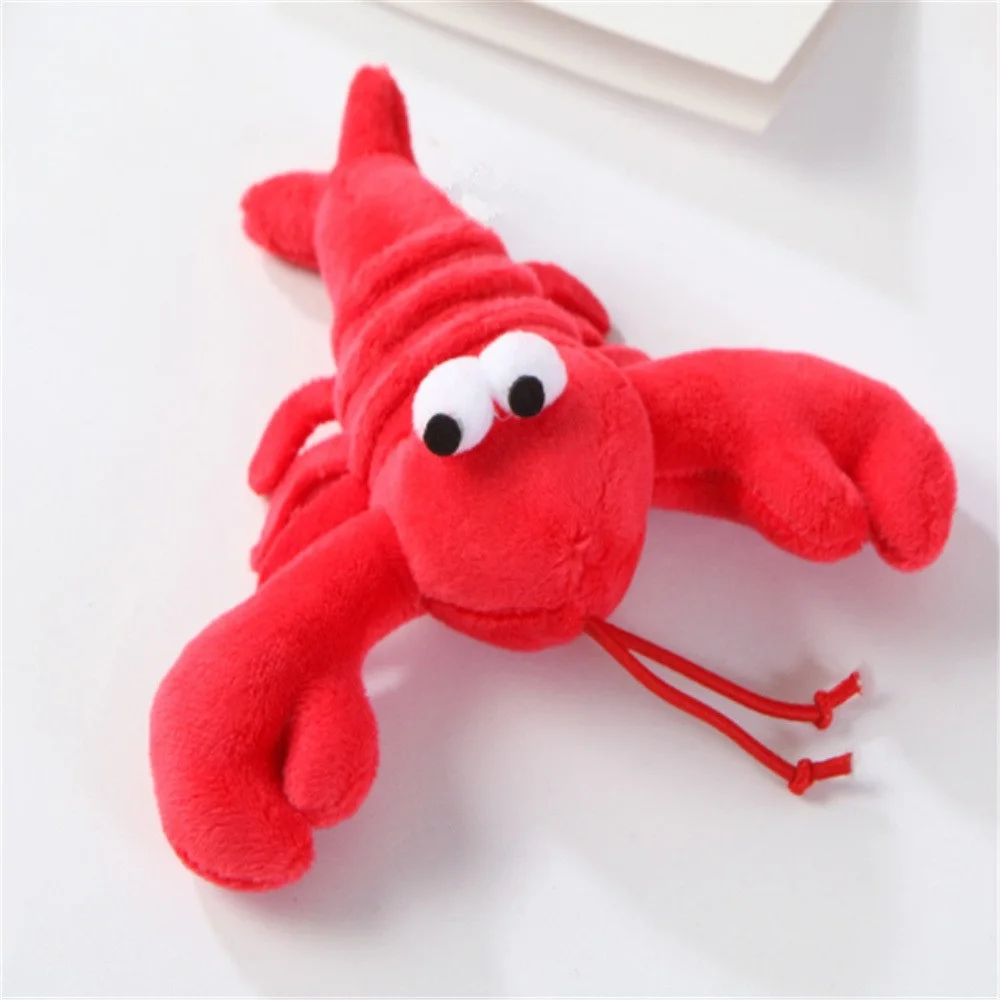 

Мягкая игрушка-краб, брелок, плюшевая Подарочная кукла, 13-16 см, 1 шт.