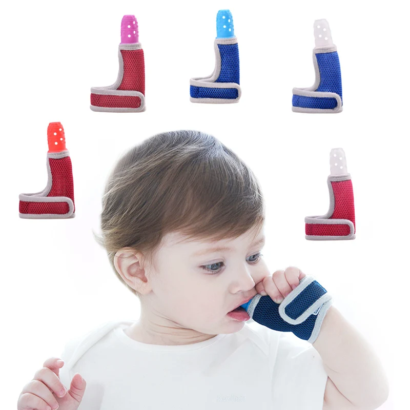 Детские Силиконовые Прорезыватели для зубов наборы пальцев пищевого класса