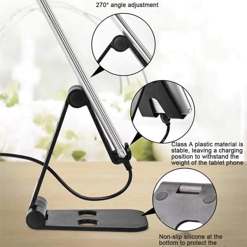 Универсальный пластиковый держатель Kuulee для телефона подставка Складная